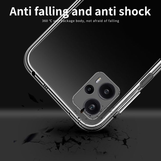 Xiaomi Poco F5 Hülle - Softcase TPU Series - transparent