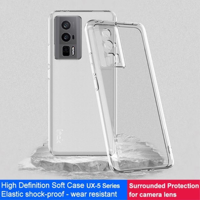 Imak - Xiaomi Poco F5 Pro Hülle - Softcase aus TPU - UX-5 Series - transparent
