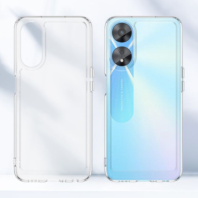 Oppo A78 5G Hülle - Softcase TPU Series - transparent