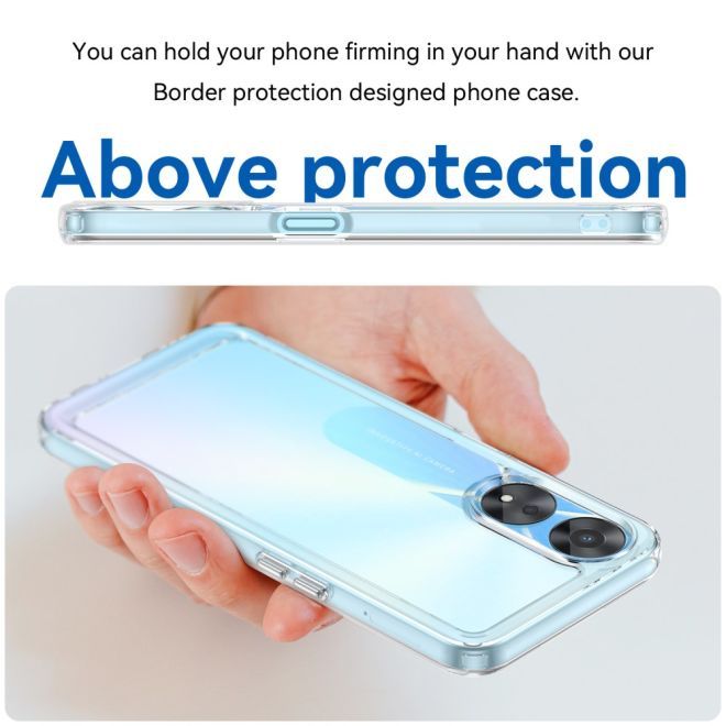 Oppo A78 5G Hülle - Softcase TPU Series - transparent