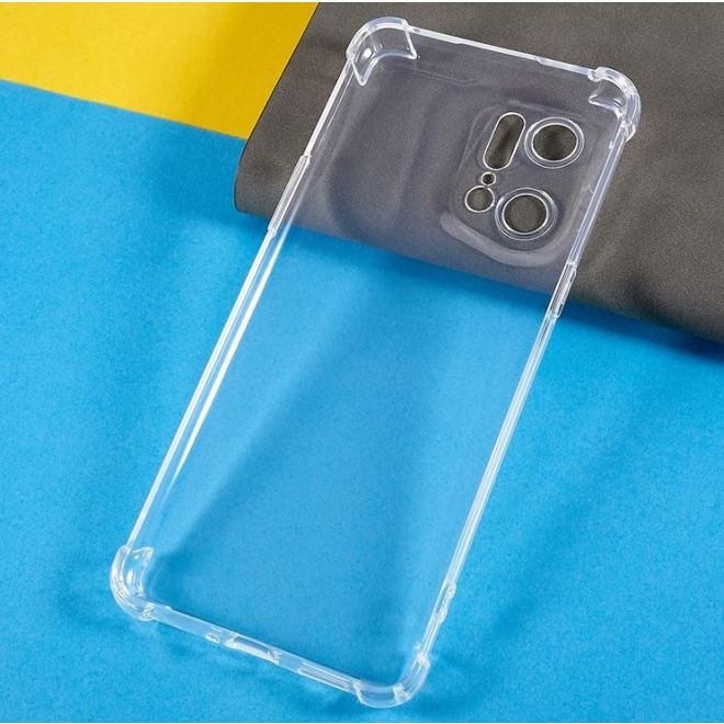 Oppo Find X5 Pro Hülle - Softcase TPU Series - transparent