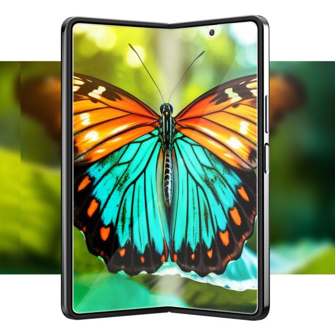 Araree - Samsung Galaxy Z Fold5 Schutzfilm aus Pet (2pcs) - Pure Diamond Series - Made in Korea - transparent