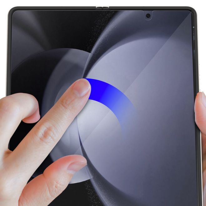 Araree - Samsung Galaxy Z Fold5 Schutzfilm aus Pet (2pcs) - Pure Diamond Series - Made in Korea - transparent