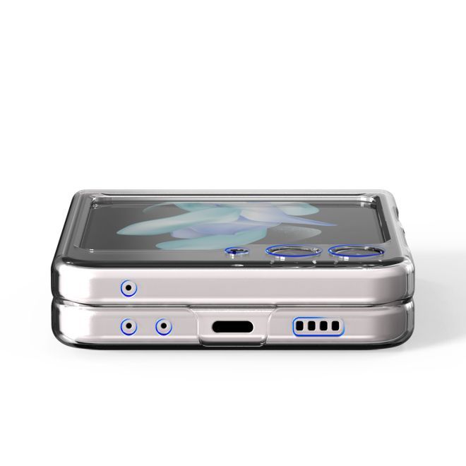 Araree - Samsung Galaxy Z Flip5 Schutzhülle Hardcase - Nukin Series - Made in Korea - transparent
