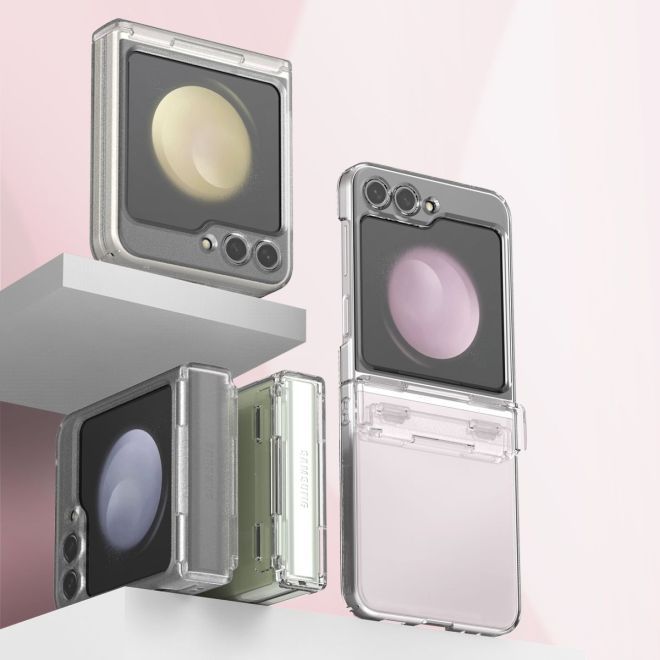 Araree - Samsung Galaxy Z Flip5 Schutzhülle Hardcase - 360 Nukin Series - Made in Korea - transparent