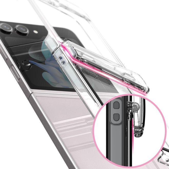 Araree - Samsung Galaxy Z Flip5 Schutzhülle Hardcase - 360 Nukin Series - Made in Korea - transparent