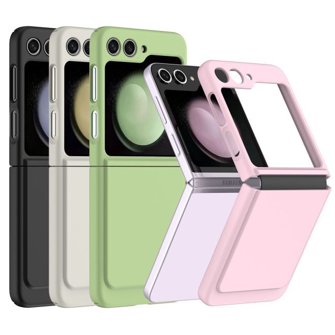 Araree - Samsung Galaxy Z Flip5 Hülle - Case aus Plastik - Aero Flex Series - Made in Korea - grün