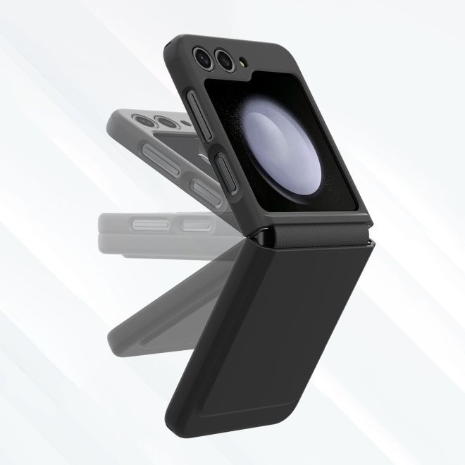 Araree - Samsung Galaxy Z Flip5 Hülle - Case aus Plastik - Aero Flex Series - Made in Korea - grün