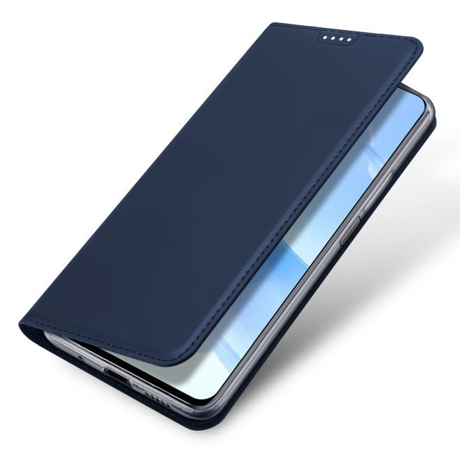 Dux Ducis - Honor 90 Lite Hülle - Handy Bookcover - Skin Pro Series - blau