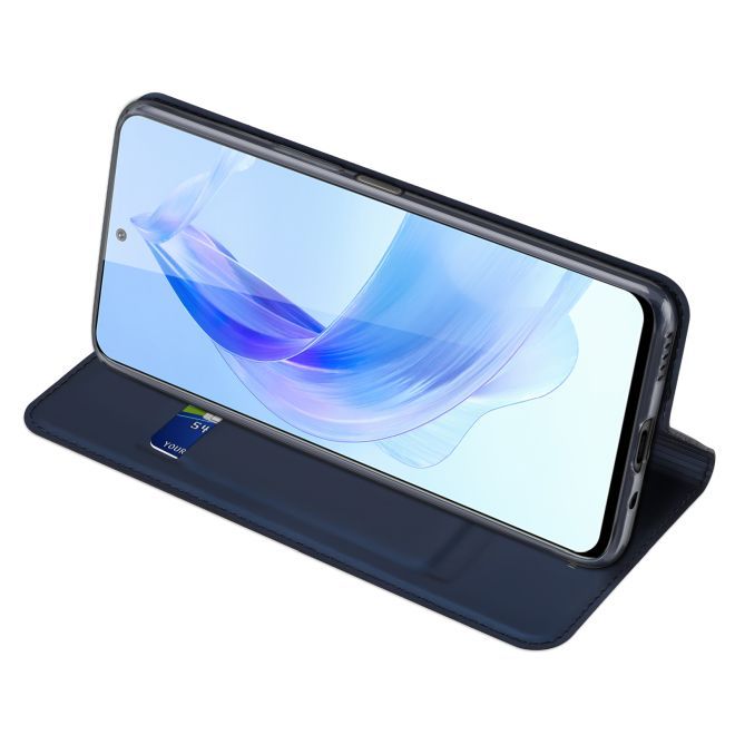 Dux Ducis - Honor 90 Lite Hülle - Handy Bookcover - Skin Pro Series - blau