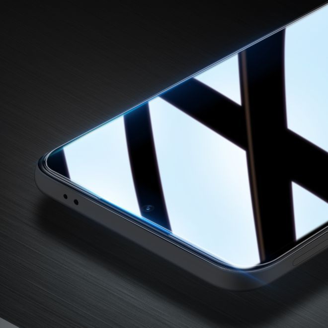 Dux Ducis - Honor 90 Lite Schutzglas - Displayschutz aus gehärtetem Glas - 9H Panzer Glas, 0.3mm dick  - schwarz