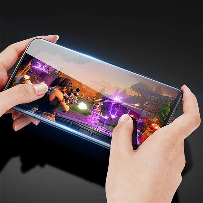 Dux Ducis - Honor 70 Pro Schutzglas - Displayschutz aus gehärtetem Glas - 9H Panzer Glas - Curved - schwarz