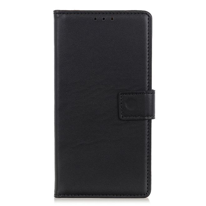 iPhone 15 Pro Max Handy Hülle - Classic II Leder Bookcover Series - schwarz