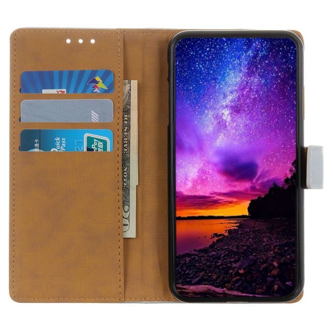 Étui pour iPhone 15 Plus - Collection Classic II en cuir - Bleu
