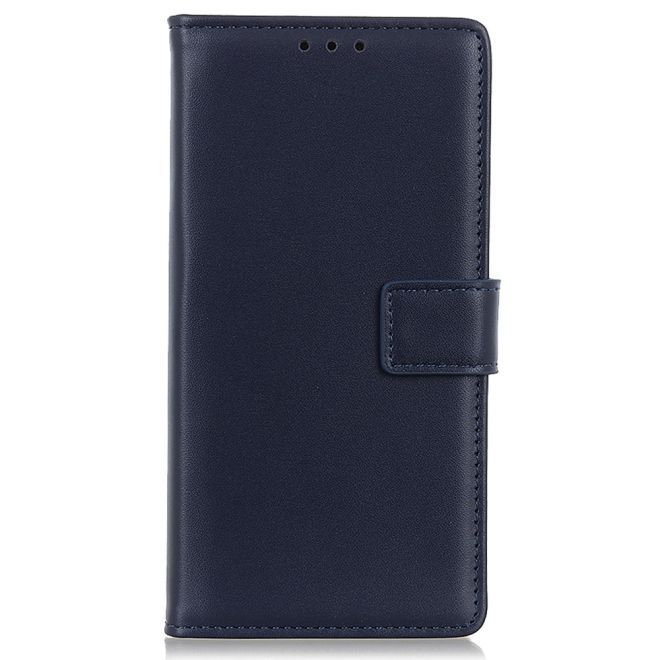 Étui pour iPhone 15 Plus - Collection Classic II en cuir - Bleu