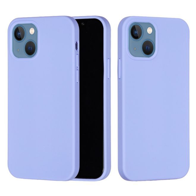 iPhone 15 Plus Phone Case - Softcase - Liquid Silicone Series - Purple