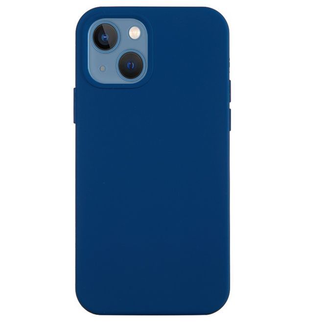 iPhone 15 Plus Phone Case - Softcase - Liquid Silicone Series - Blue