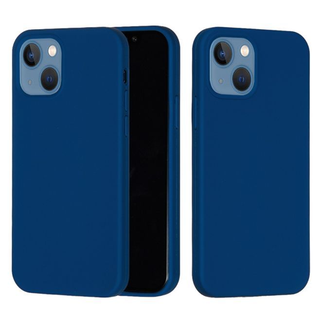 iPhone 15 Plus Phone Case - Softcase - Liquid Silicone Series - Blue