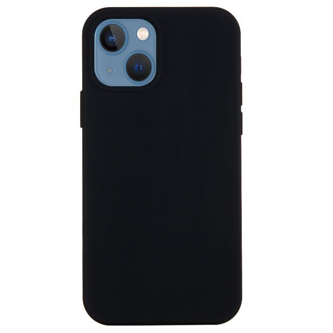 iPhone 15 Plus Phone Case - Softcase - Liquid Silicone Series - Black