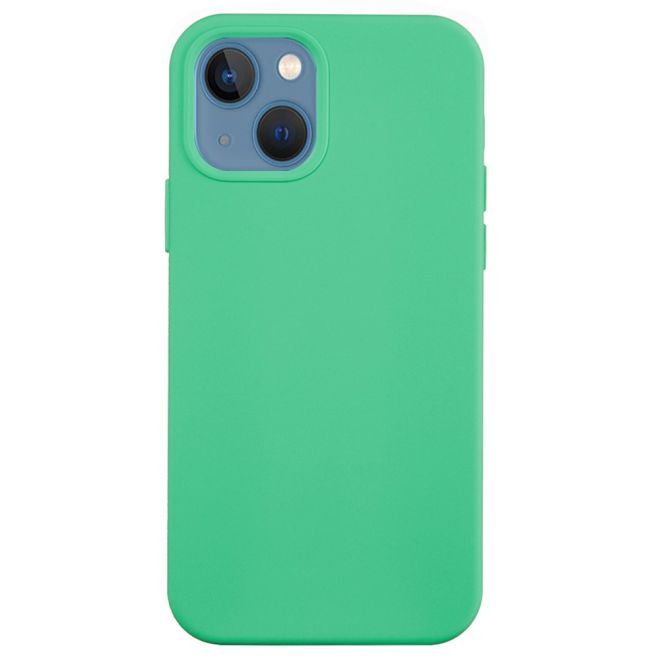 iPhone 15 Plus Phone Case - Softcase - Liquid Silicone Series - Green