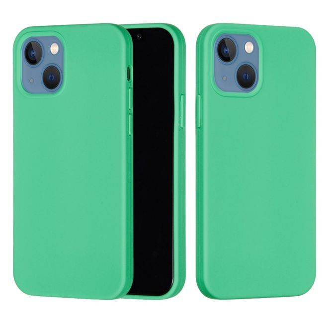iPhone 15 Plus Phone Case - Softcase - Liquid Silicone Series - Green