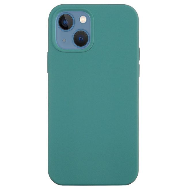 iPhone 15 Plus Phone Case - Softcase - Liquid Silicone Series - Dark Green