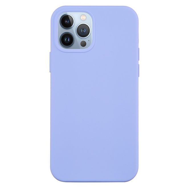 iPhone 15 Pro Handy Hülle - Softcase - Liquid Silicone Series - lila