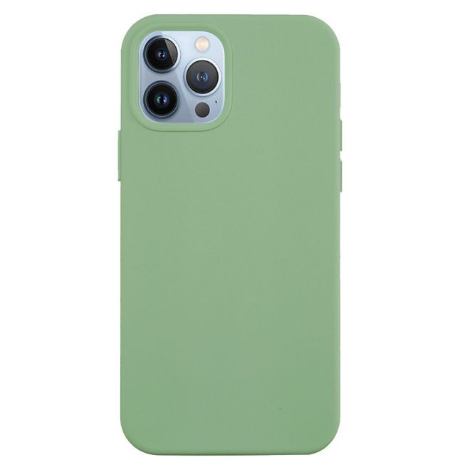 iPhone 15 Pro Max mobile phone case - soft case - Liquid Silicone Series - mint