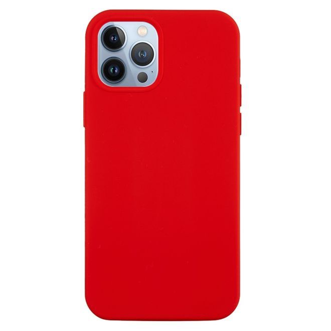 iPhone 15 Pro Max mobile phone case - soft case - Liquid Silicone Series - red