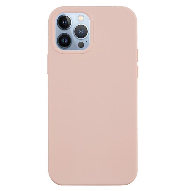 iPhone 15 Pro Max mobile phone case - soft case - Liquid Silicone Series - pink