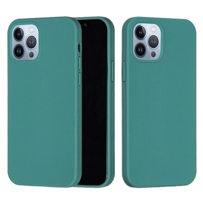 iPhone 15 Pro Max Phone Case - Softcase - Liquid Silicone Series - Dark Green