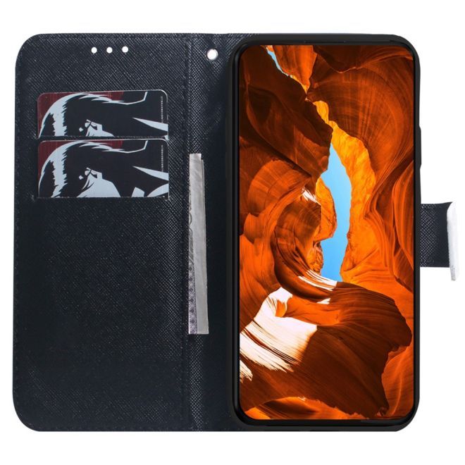 iPhone 15 Plus Phone Case - Leather Book Cover Image Series - Angry Smiley