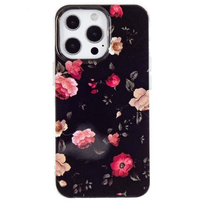 iPhone 15 Pro Max Phone Case - Luminous Case - Softcase Image Plastic Series - Roses