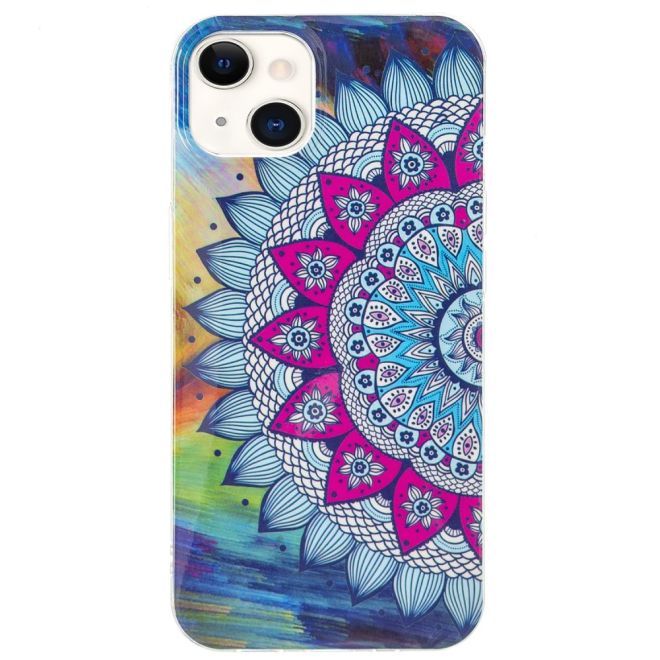 Coque pour iPhone 15 Plus - Coque lumineuse - Série Image Plastic - Mandala floral