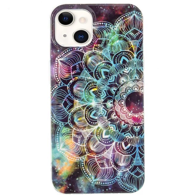 iPhone 15 Plus Phone Case - Luminous Case - Softcase Image Plastic Series - Mandala