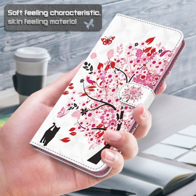 iPhone 15 Pro Max Phone Case - Leather Bookcover Image Series - Wishing Tree