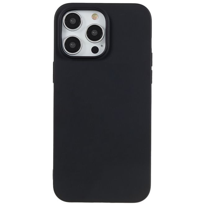 iPhone 15 Pro Max Handy Hülle - Softcase - Soft TPU Black Series - schwarz