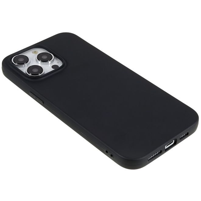 iPhone 15 Pro Max Handy Hülle - Softcase - Soft TPU Black Series - schwarz