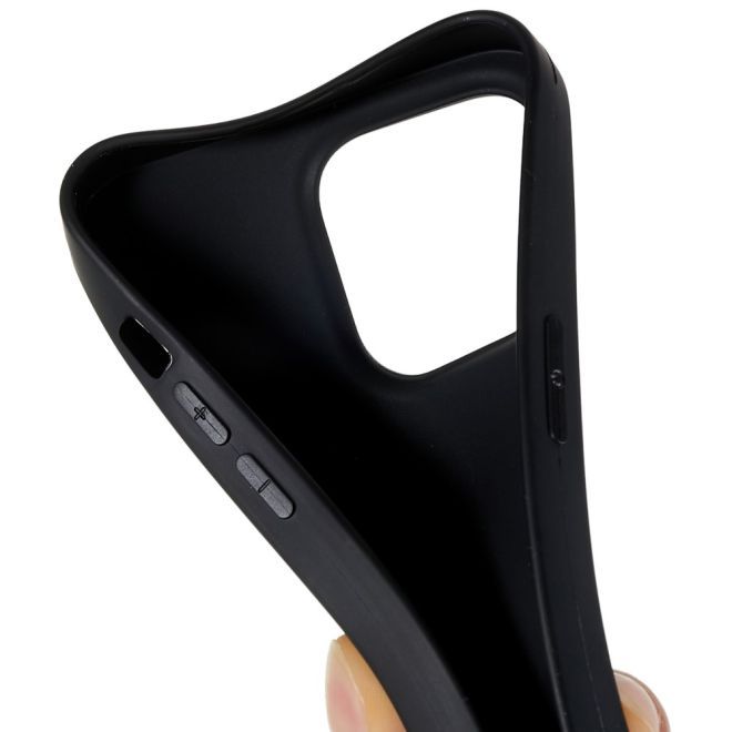 iPhone 15 Pro Max Handy Hülle - Softcase - Soft TPU Black Series - schwarz