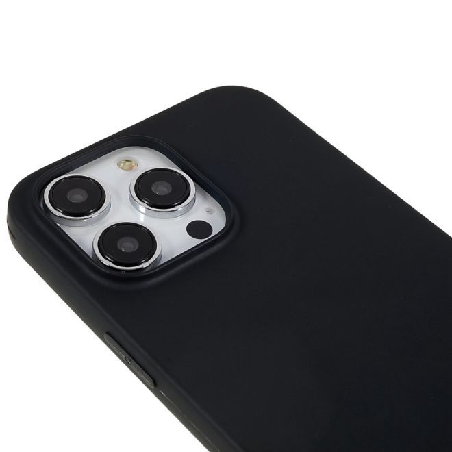 iPhone 15 Pro Max Handy Hülle - Softcase - Soft TPU Black Series - schwarz