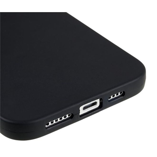iPhone 15 Pro Handy Hülle - Softcase - Soft TPU Black Series - schwarz