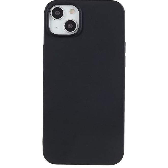 iPhone 15 Plus Phone Case - Soft Case - Soft TPU Black Series - Black