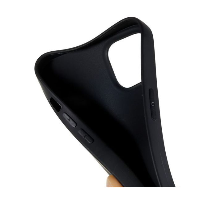 iPhone 15 Plus Phone Case - Soft Case - Soft TPU Black Series - Black