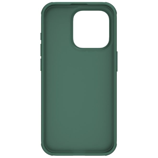 Nillkin - iPhone 15 Pro Hülle - Kunststoff Case - Super Frosted Shield Pro Series - dunkelgrün