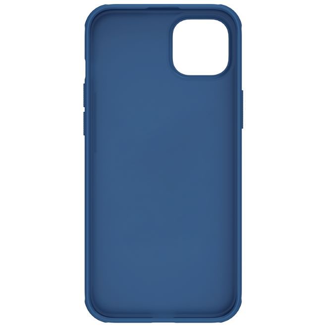 Nillkin - iPhone 15 Plus Hülle - Kunststoff Case - Super Frosted Shield Pro Series - blau