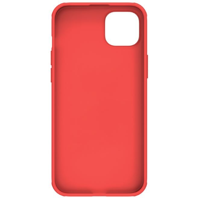 Nillkin - iPhone 15 Plus Hülle - Kunststoff Case - Super Frosted Shield Pro Series - rot