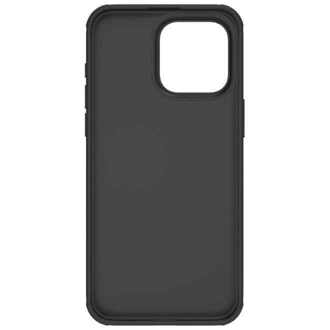 Nillkin - iPhone 15 Pro Max Hülle - Kunststoff Case - Super Frosted Shield Pro Series - schwarz