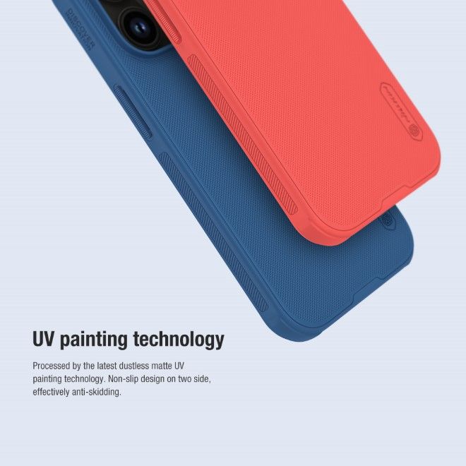 Nillkin - iPhone 15 Pro Max Hülle - Kunststoff Case - Super Frosted Shield Pro Series - schwarz