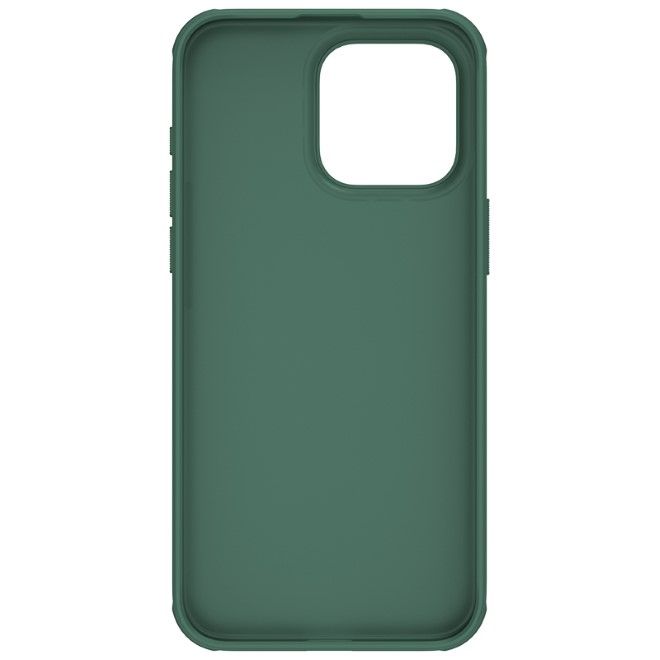 Nillkin - iPhone 15 Pro Max Hülle - Kunststoff Case - Super Frosted Shield Pro Series - dunkelgrün