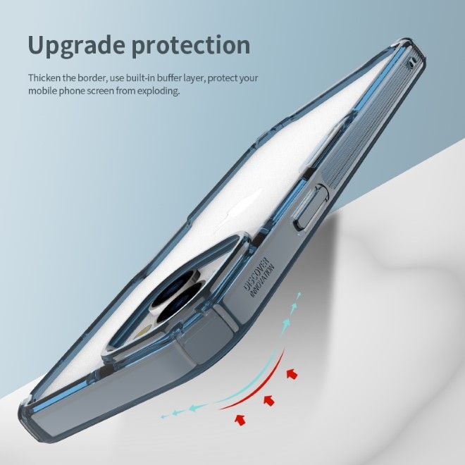 Nillkin - iPhone 15 Hülle - TPU Soft Case - Nature Pro Soft Series - transparent